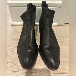 Alexander Wang Leather Ankle Boots